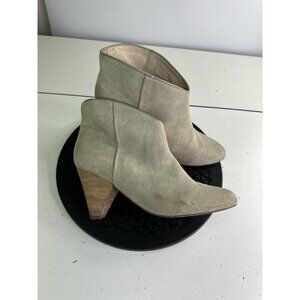 MATT BERNSON Taupe Suede Ankle Boot Sz 8